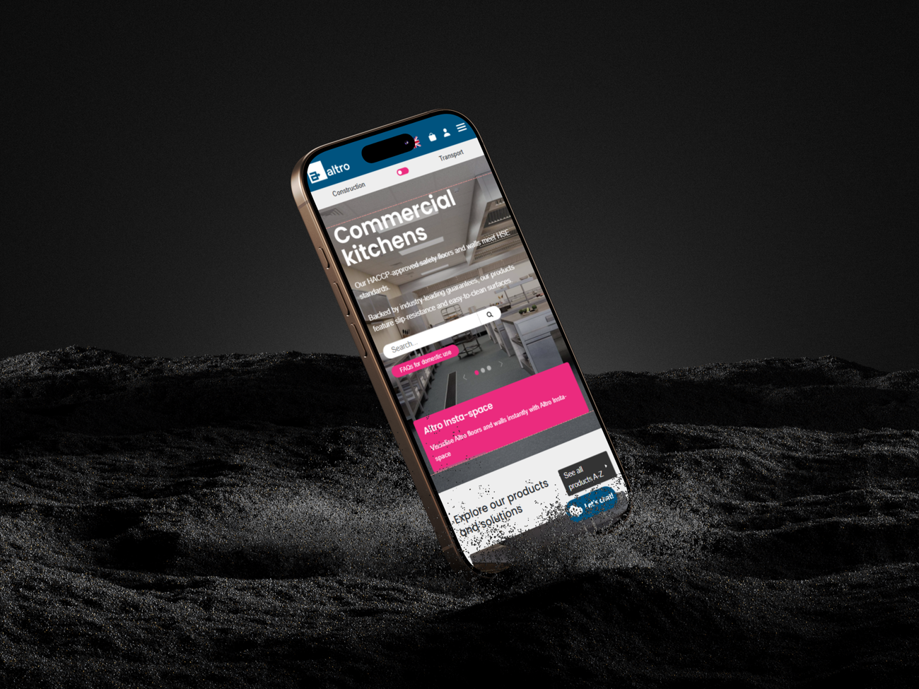 Altro Mobile Mockup